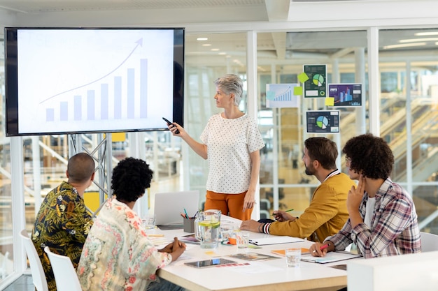 Organised property accounting documents and reports on a desk